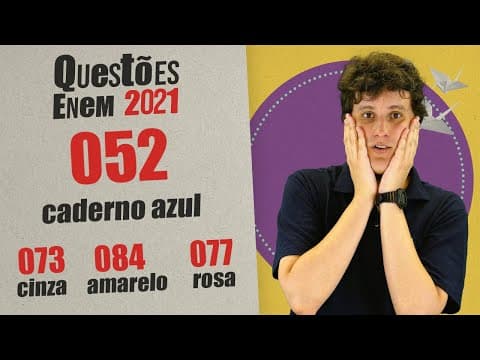 Thumbnail da aula: ENEM 2021 | Lei Aberdeen  | Questão 52