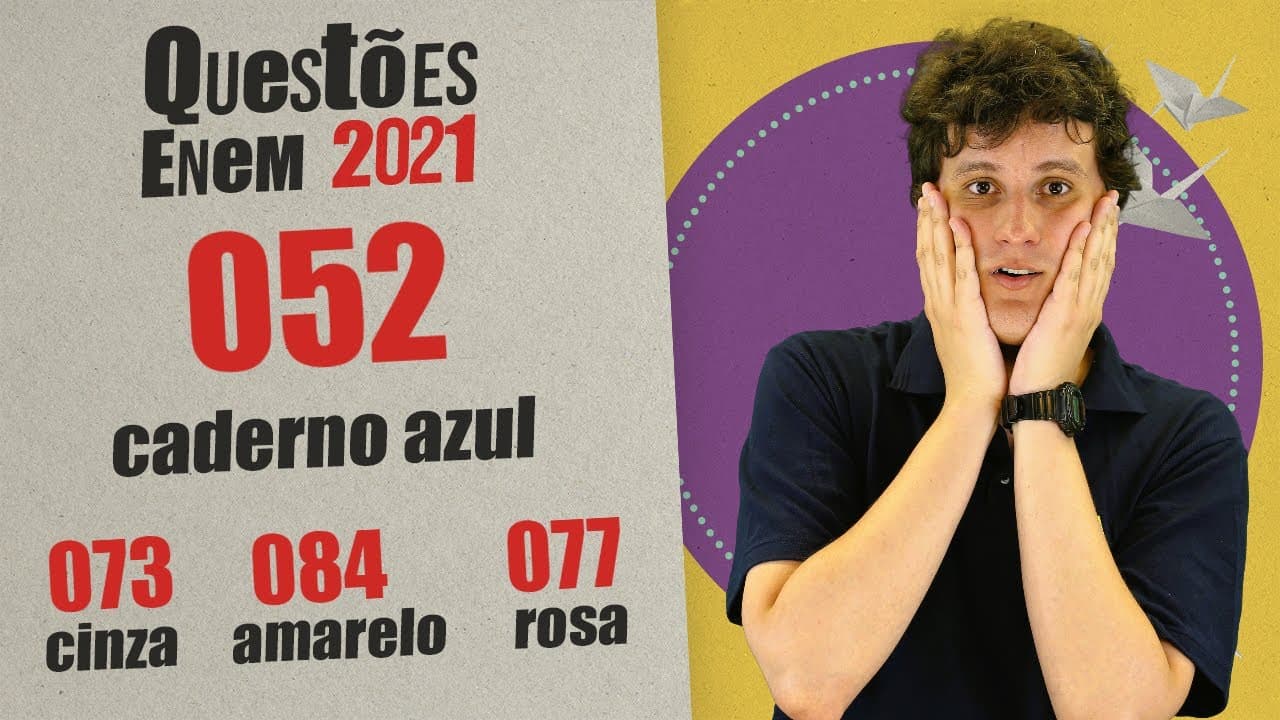 Thumbnail: ENEM 2021 | Lei Aberdeen  | Questão 52