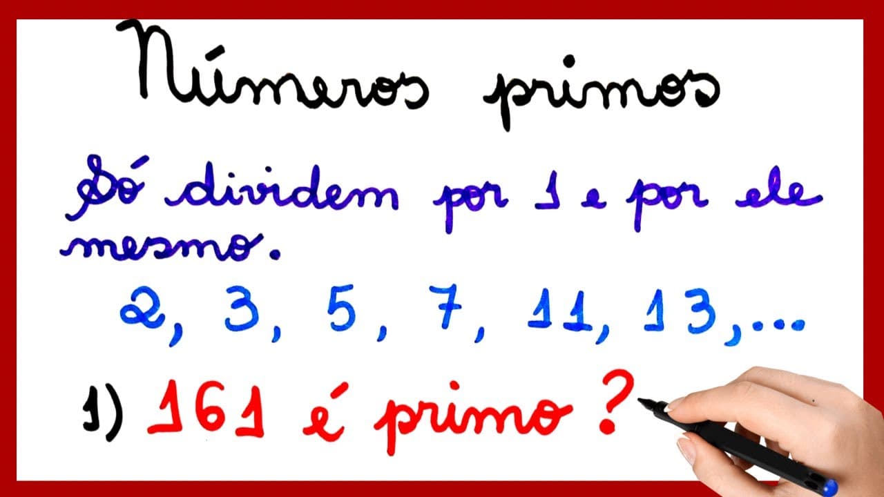 Thumbnail: NÚMEROS PRIMOS, QUAIS SÃO NÚMEROS PRIMOS??