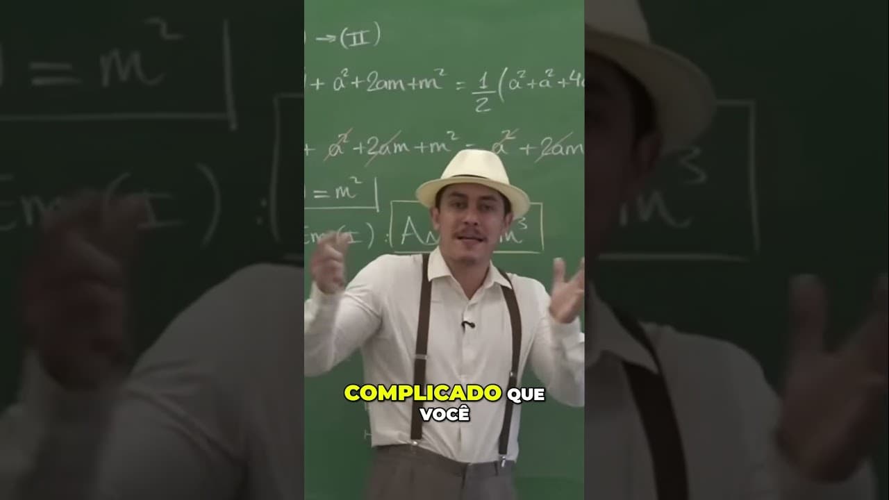 Thumbnail: O jeito mais simples de resolver um problema muito grande