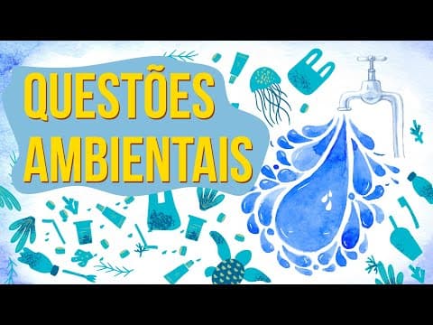 Thumbnail da aula: A SOCIEDADE E O USO DE ÁGUA | Resumo de Geografia para o Enem. Prof. Raphael Carrieri