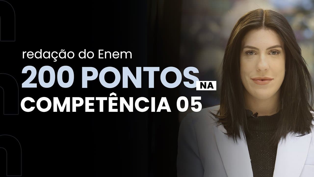 Thumbnail: Tudo sobre a competência 05 da redação do Enem | Corretor, o que você quer de mim?