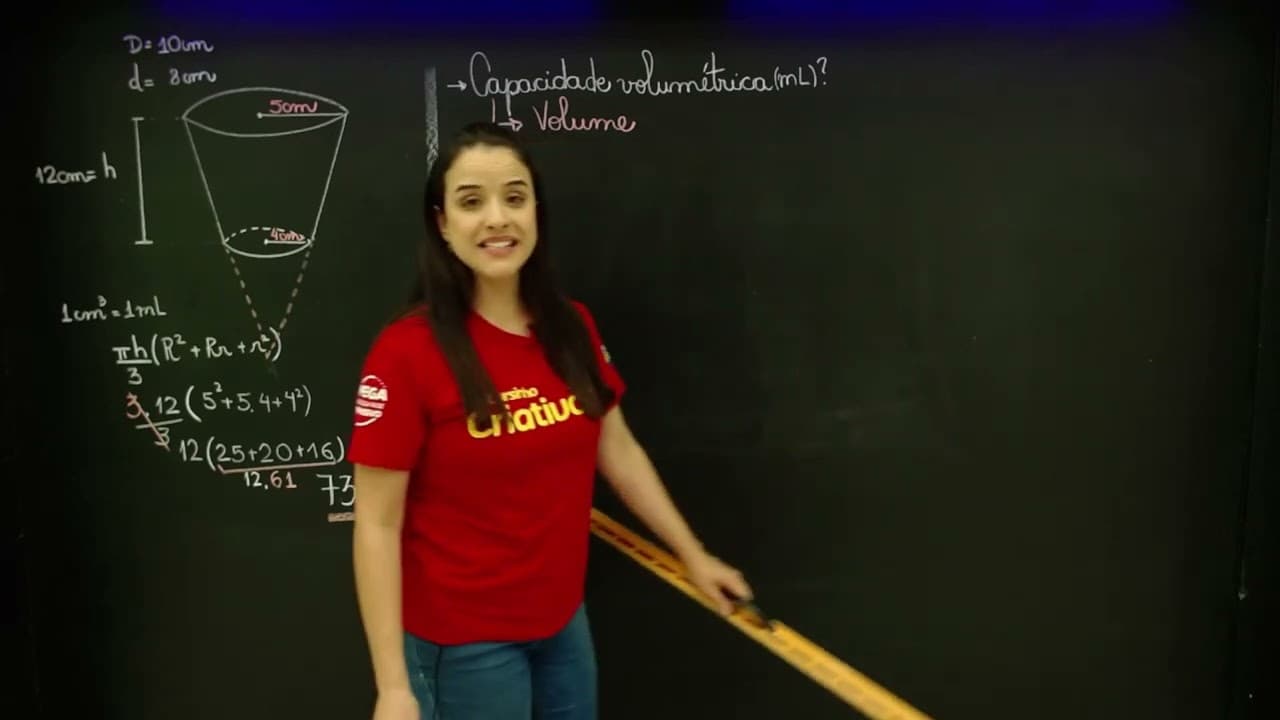 Thumbnail: ENEM 2021 - 170 MATEMÁTICA - Uma pessoa comprou uma caneca para tomar sopa, conforme ilustração.