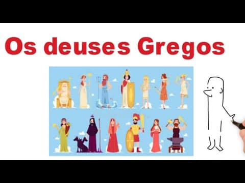 Thumbnail da aula: CONHEÇA OS PRINCIPAIS DEUSES E HERÓIS GREGOS