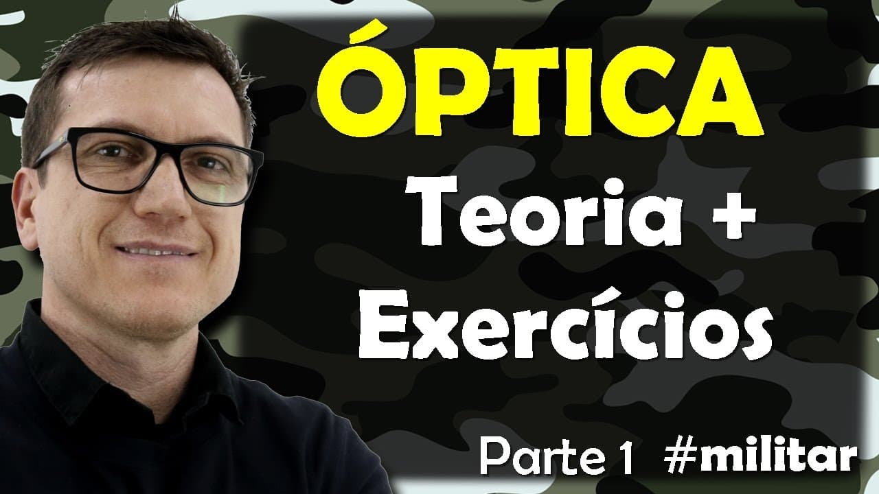 Thumbnail: ÓPTICA - Teoria e exercícios - #MILITAR2021 - Parte 1