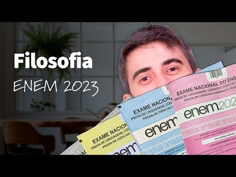 Thumbnail da aula: O que estudar em Filosofia para o Enem 2023? | ProEnem