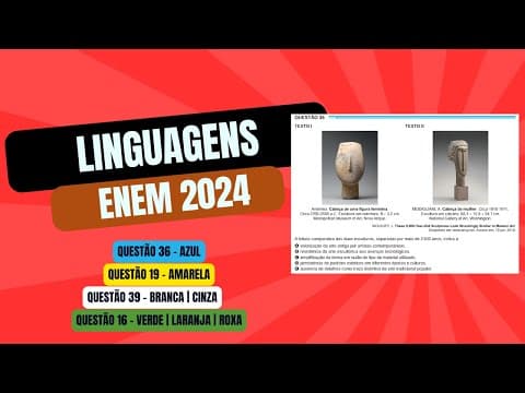 Thumbnail da aula: Resolução questão 36 (PROVA AZUL) | Linguagens ENEM 2024