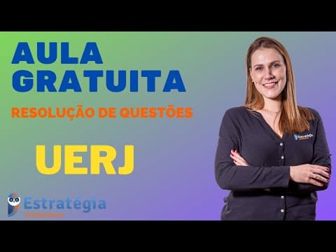 Thumbnail da aula: 39 Vestibular UERJ - Ciclo Celular.