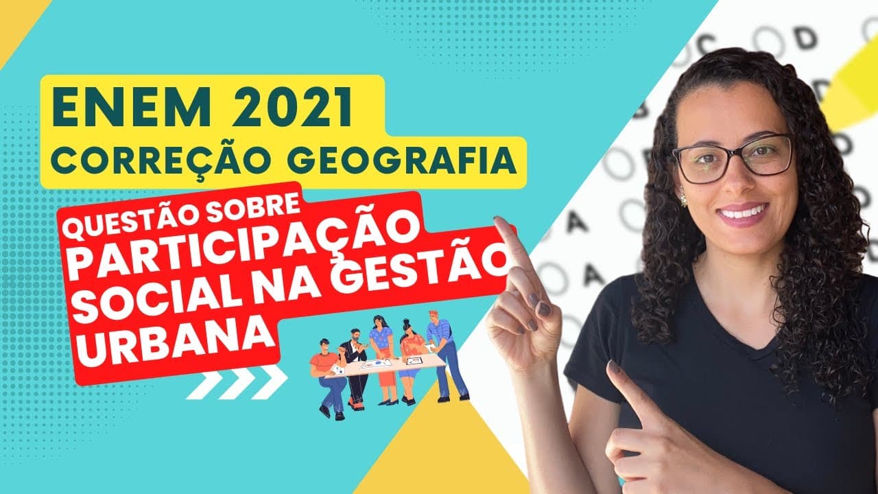 Thumbnail: 🔵 QUESTÃO 72 (PROVA AZUL) - Geografia ENEM 2021