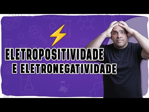 Thumbnail da aula: ⚛️ ELETROPOSITIVIDADE E ELETRONEGATIVIDADE: Entenda de vez com a Tabela Periódica na prática!