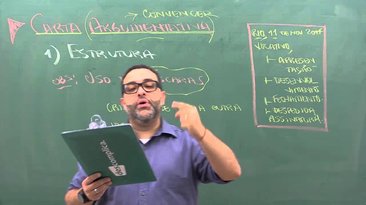 Thumbnail: Carta Argumentativa - #VaiTerEspecífica - Redação | Descomplica