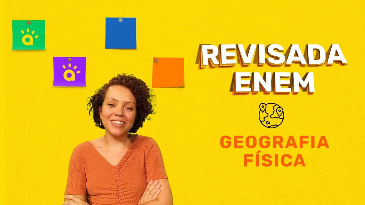 Thumbnail: REVISÃO ENEM | GEOGRAFIA FÍSICA | Meio Ambiente, Recursos Naturais e Impactos Antrópicos no Ambiente