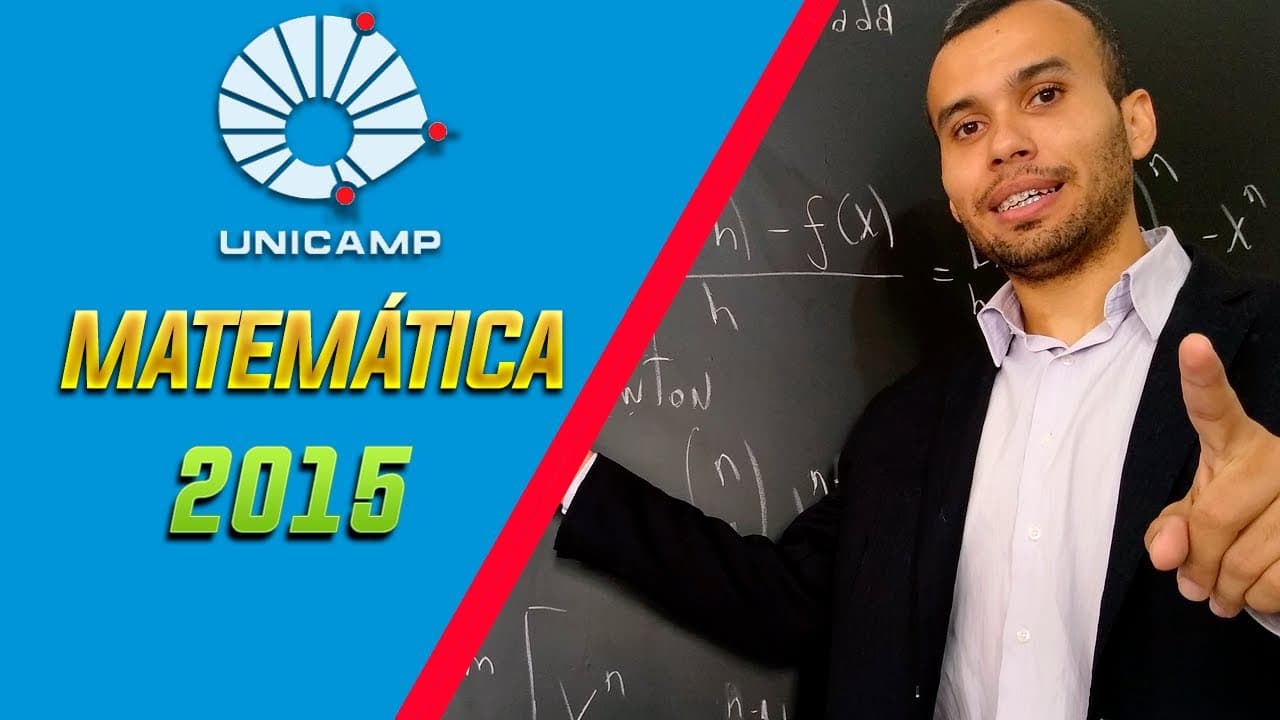 Thumbnail: Matemática 2015 UNICAMP