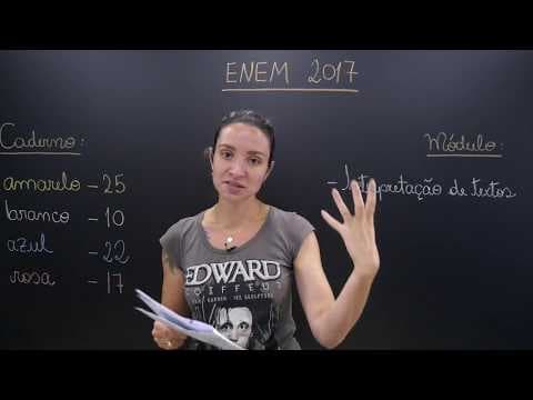 Thumbnail da aula: ENEM 2017 - Questão 25 de Linguagens (Caderno Amarelo)