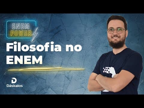 Thumbnail da aula: ENEM 2020 | FILOSOFIA NA PRÁTICA: RESOLVENDO EXERCÍCIOS