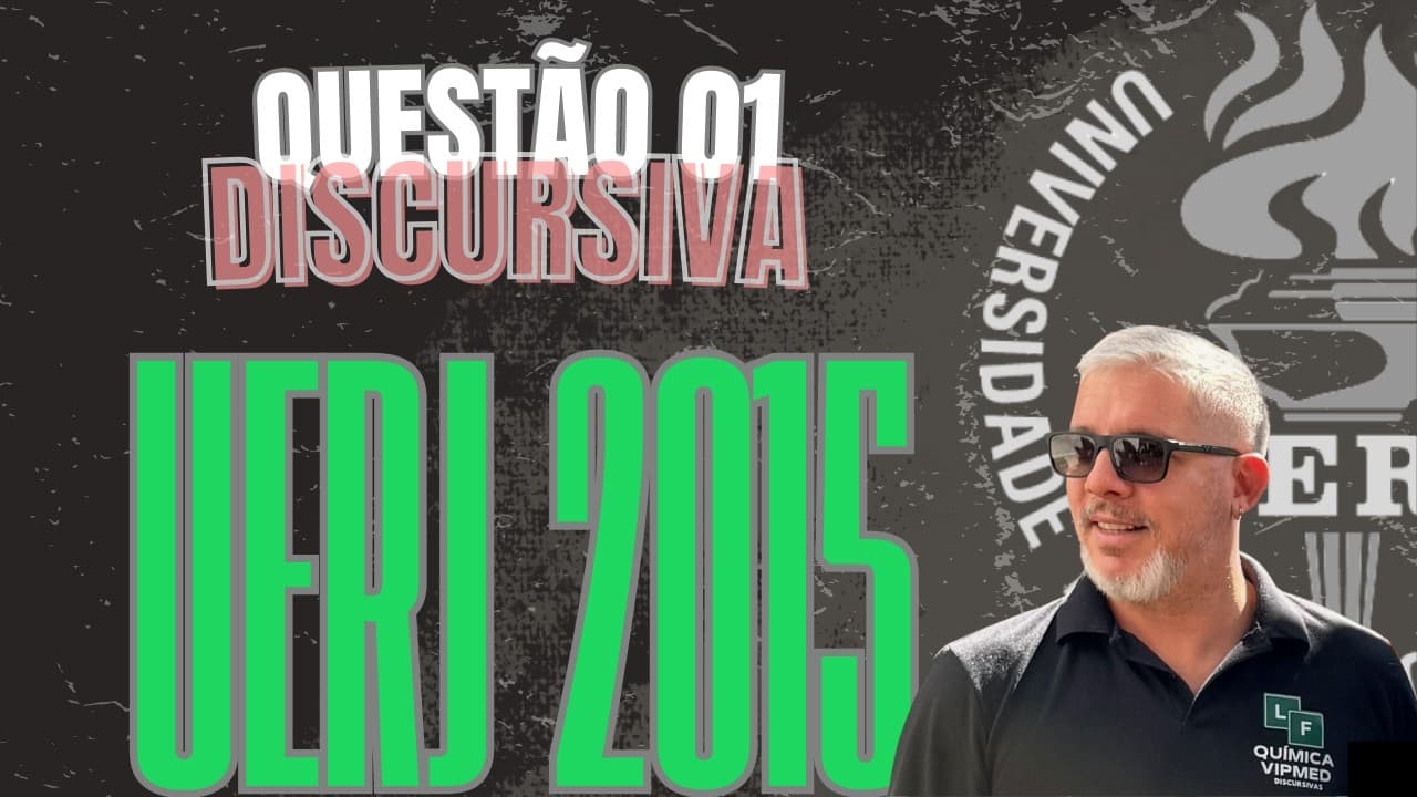 Thumbnail: UERJ 2015 ED Química Observe na tabela a distribuição percentual dos principais elementos químicos