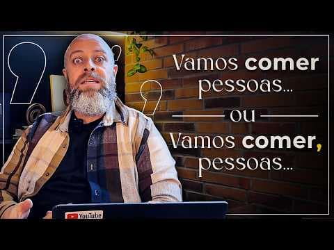 Thumbnail da aula: 5 VÍRGULAS que mudam TUDO no seu texto — cuidado com a nº 2! [Professor Noslen]