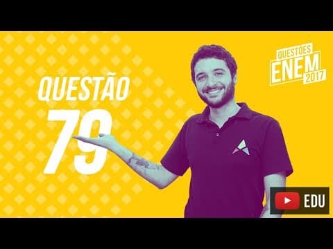 Thumbnail da aula: Enem 2017 - Ciências Humanas | Questão 79 (Caderno Amarelo)