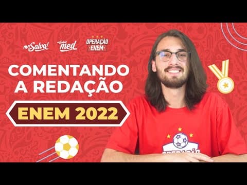 Thumbnail da aula: Tema REDAÇÃO ENEM 2022 - "Desafios para a valorização de comunidades e povos tradicionais no Brasil"