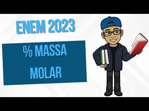 Thumbnail da aula: Enem 2023- Existe no comércio um produto antimofo constituído por uma embalagem com tampa...