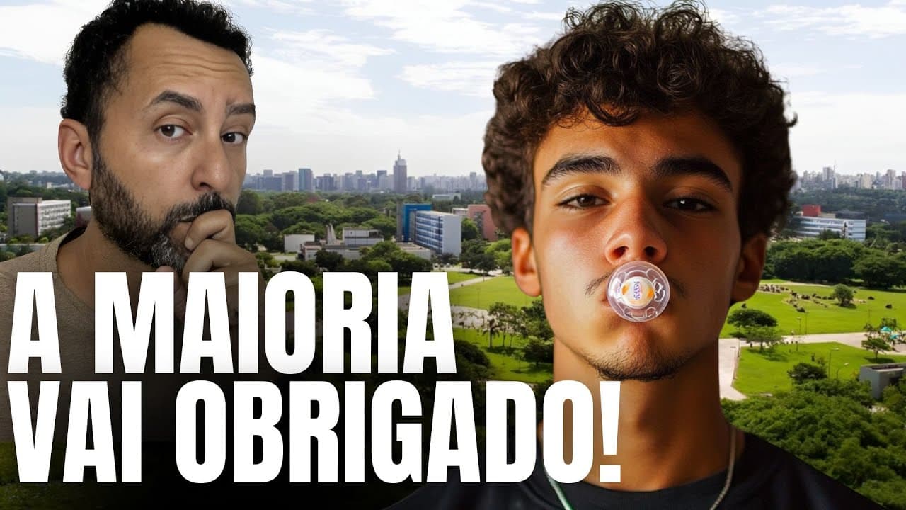 Thumbnail: A CONCORRÊNCIA PARA MEDICINA NÃO É REAL