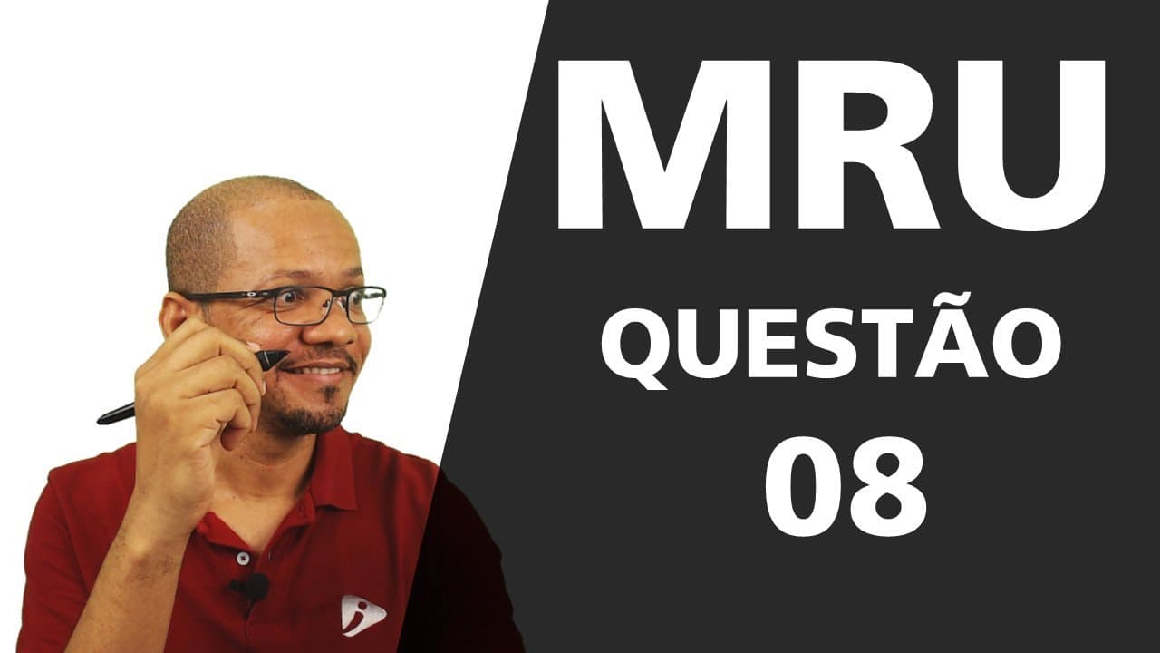 Thumbnail: Questão 8 - Movimento Retilíneo Uniforme - Questão resolvida