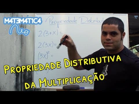Thumbnail da aula: Propriedade Distributiva da Multiplicação | Matemática Rio