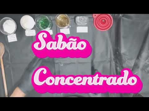 Thumbnail da aula: Fazendo Sabão Concentrado. Um mundo de espuma! #limpeza