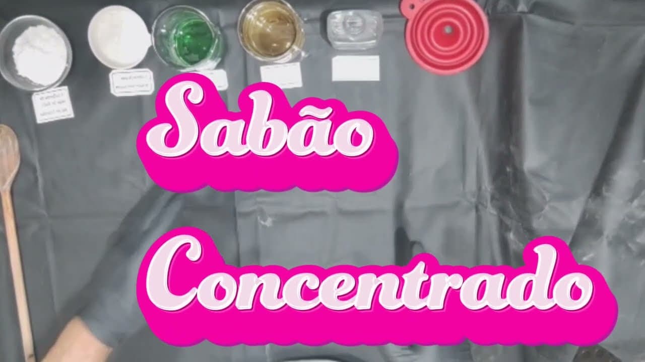 Thumbnail: Fazendo Sabão Concentrado. Um mundo de espuma! #limpeza