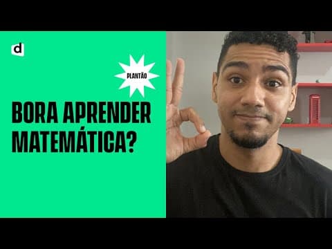 Thumbnail da aula: Como estudar matemática e exatas | PLANTÃO DESCOMPLICA