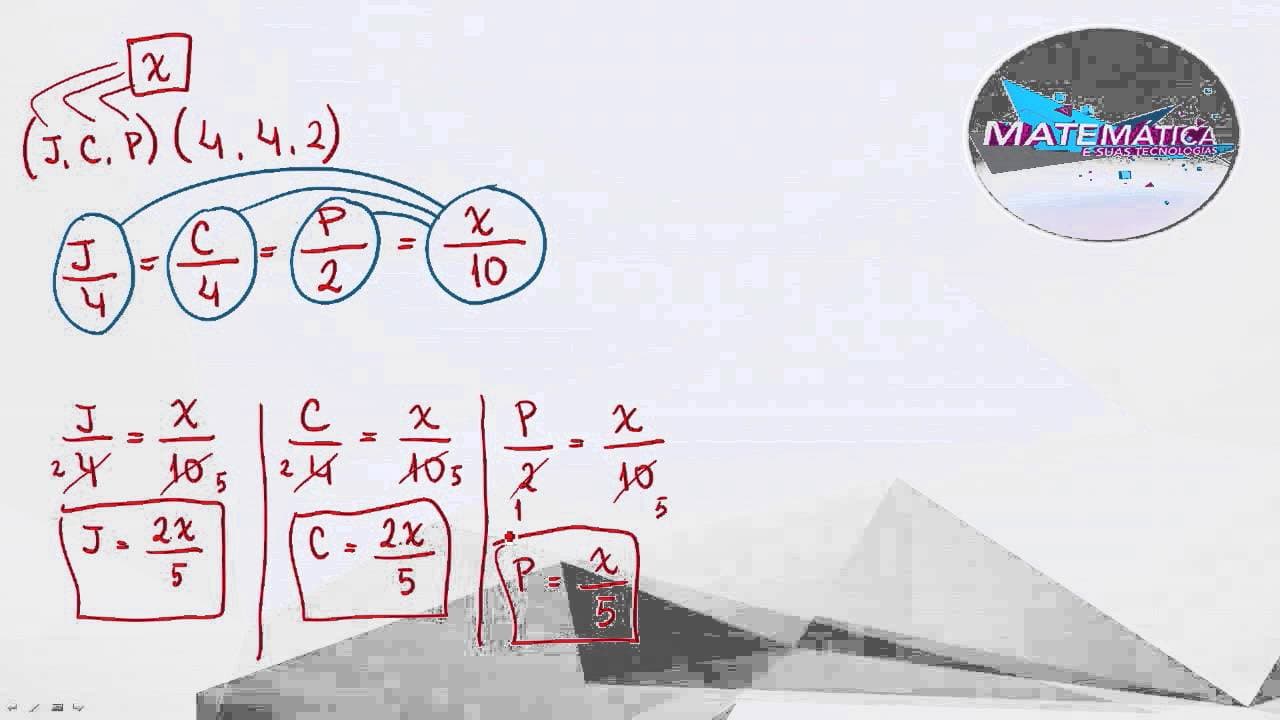 Thumbnail: Matemática: Proporção - ENEM | QG Resolve
