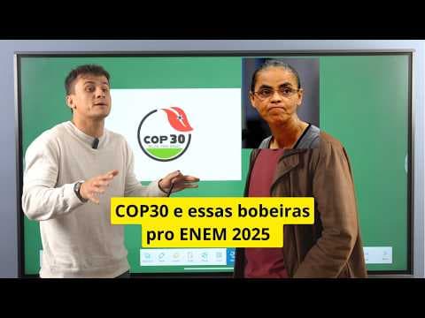 Thumbnail da aula: COP30 no ENEM 2026
