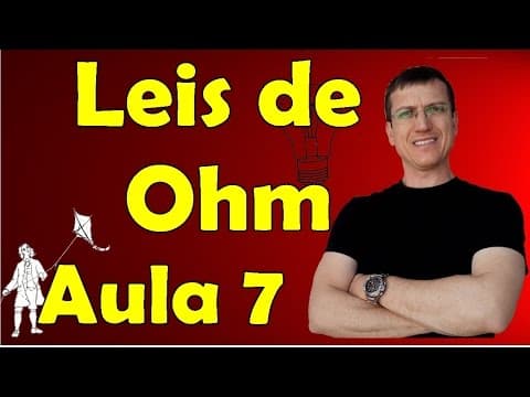 Thumbnail da aula: Segunda Lei de Ohm - Eletrodinâmica - Aula 7  - Prof. Marcelo Boaro