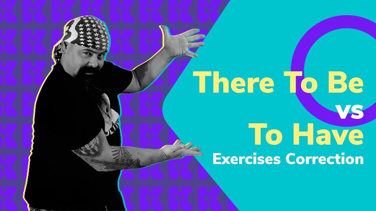 Thumbnail: There to be vs to have - Exercises correction | Inglês 2.0 | Aula #94