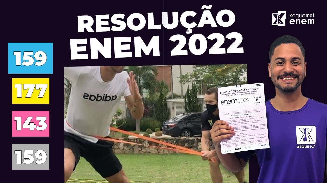 Thumbnail: 🔘Questão 159 - Caderno Azul | Sequencias | MATEMÁTICA ENEM 2022