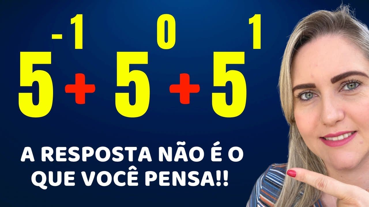 Thumbnail: CUIDADO COM A PEGADINHA !!!! Matemática básica todo dia.📚🚀