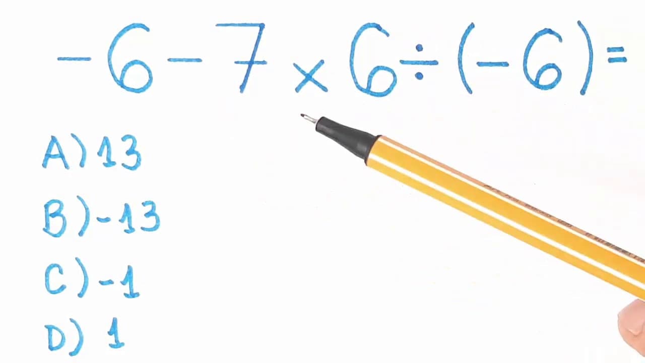 Thumbnail: 🔥 HELP MATEMÁTICA BÁSICA - Expressão Numérica Viral #55 🔥