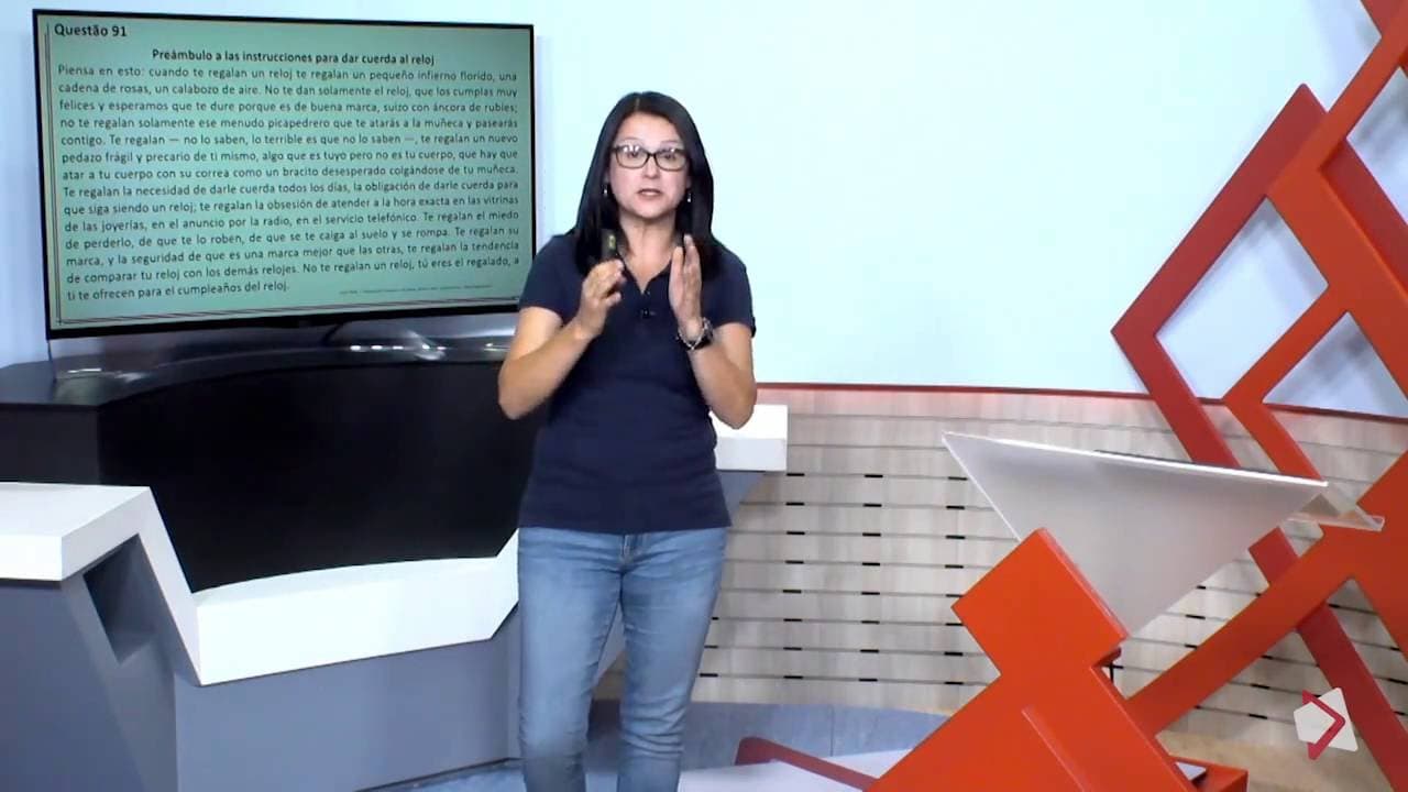Thumbnail: ENEM 2016 - Questão 91 (Espanhol) - Linguagens, códigos e suas tecnologias (ref. prova cinza)