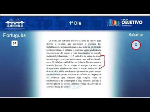 Thumbnail da aula: Correção comentada da prova da Segunda Fase da UNIFESP
