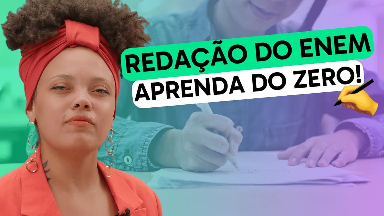 Thumbnail: Como fazer uma REDAÇÃO do Enem? | PASSO A PASSO