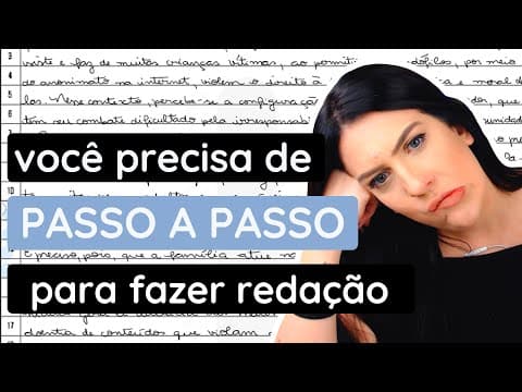 Thumbnail da aula: Como aprender redação Enem com pouco tempo?