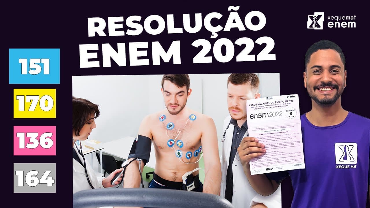 Thumbnail: 🔘Questão 151 - Caderno Azul | Porcentagem | MATEMÁTICA ENEM 2022