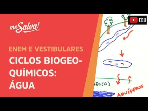 Thumbnail da aula: Me Salva! ECO25 - Ecologia - Ciclos biogeoquímicos: água