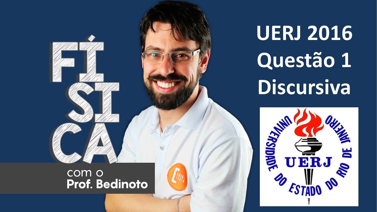 Thumbnail: UERJ 2016  - Questão 1 discursiva - A figura abaixo mostra dois barcos que se deslocam em um rio