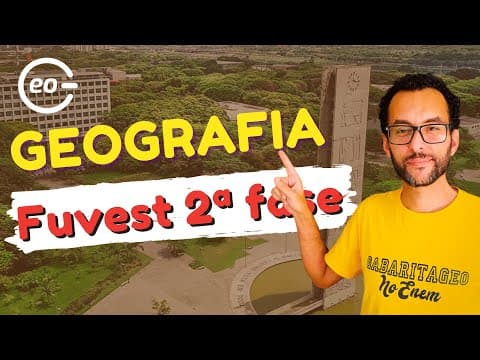 Thumbnail da aula: REVISÃO FUVEST 2ª FASE | GEOGRAFIA | GABARITAGEO