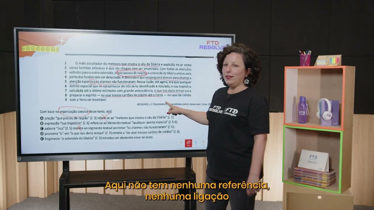 Thumbnail: Enem 2025 - O mais assustador do meteoro
