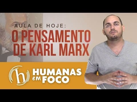 Thumbnail da aula: Sociologia - Aula 03 - O pensamento de Karl Marx
