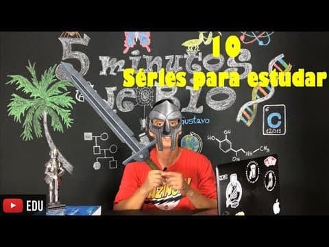 Thumbnail da aula: 10 séries para ajudar a estudar história