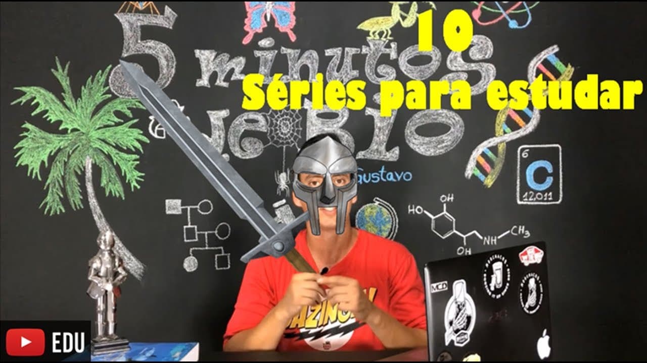 Thumbnail: 10 séries para ajudar a estudar história