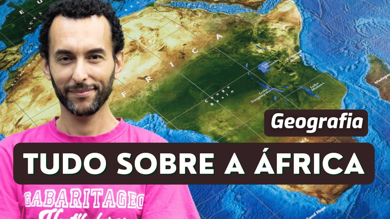 Thumbnail: CONTINENTE AFRICANO | ÁFRICA GEOGRAFIA  | Relevo da África | Aula 01